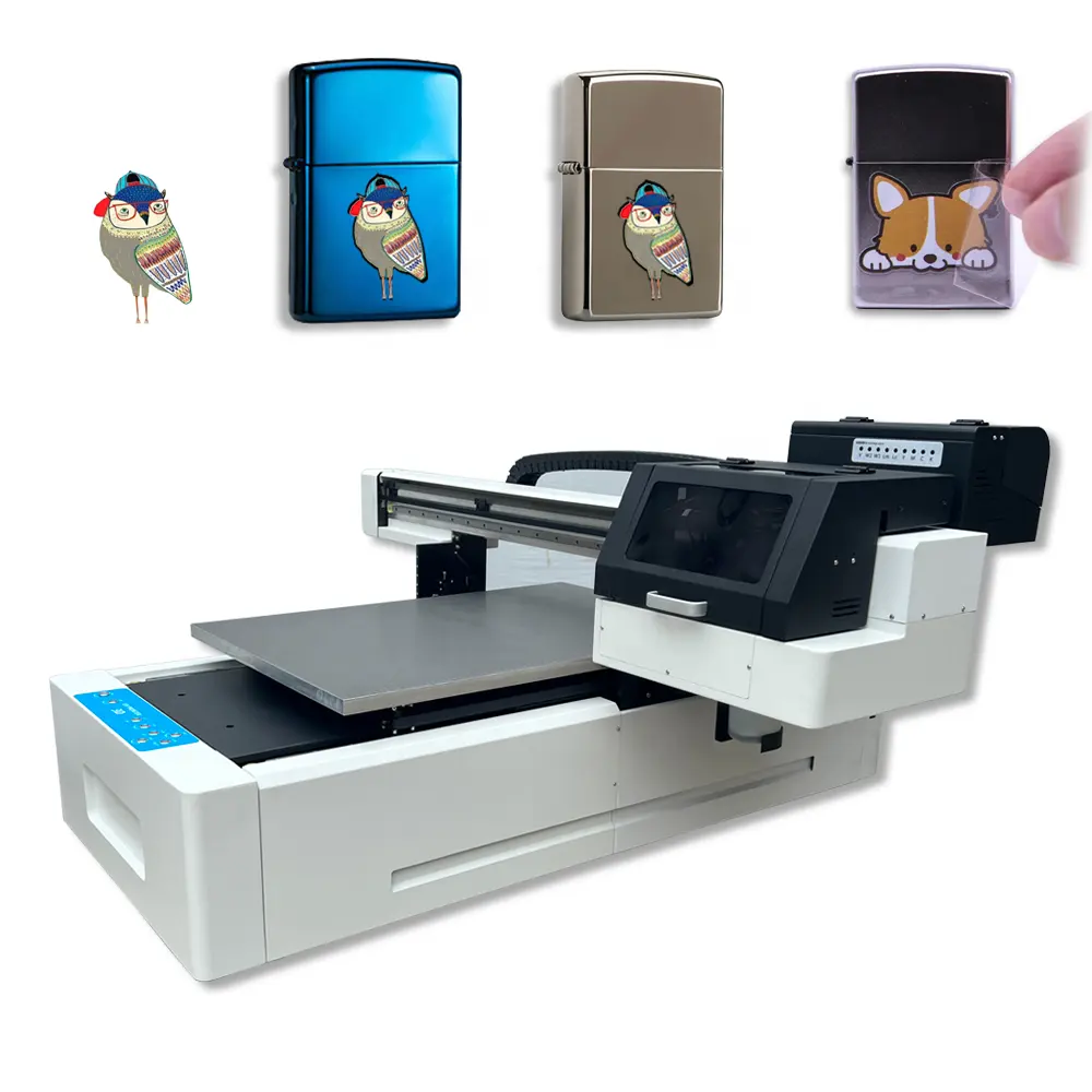 SCODA 60 90cm 2 i3200 Printhead High Precision Flatbed 6090 UV Printer for Printing Shops and Home Use