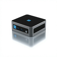 ZKM9 4K HTPC Media Center Intel Core I5 ​​8257U Dual HDMI Home Theater Desktopcomputer Windows 11 Professional Micro PC