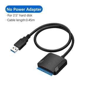 USB3.0 Dễ Dàng Ổ Đĩa Dòng SATA Để USB3.0 2.5/3.5 Inch Đĩa Cứng Adapter Cho Cross-Biên Giới PVC Áo Khoác Truyền Dữ Liệu - Product Image 5