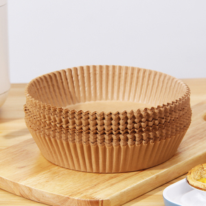 Carta per Friggitrice ad Aria Rotonda Rivestita Pretagliata per Adattarsi alla Maggior Parte dei Cestelli per <span class=keywords><strong>Pizza</strong></span> e Praticità - Product Image 2