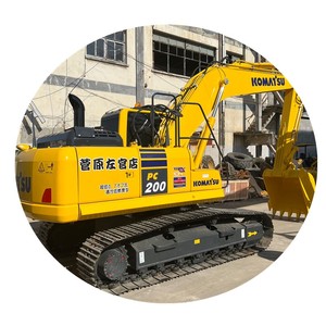Komatsu usado Japón PC200 PC220 excavadora de orugas excavadora 20 toneladas componentes de pala de movimiento de tierras-cojinete de bomba de motor para la venta - Product Image 1