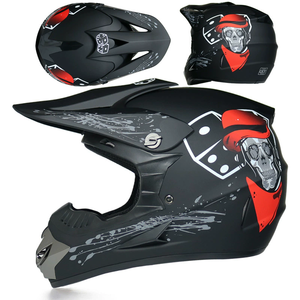 Casque Complet de <span class=keywords><strong>Moto</strong></span> Karting Motocross Casque <span class=keywords><strong>Moto</strong></span> <span class=keywords><strong>Cross</strong></span> Motocross Atv Casques Dirt Bike Approuvé par le DOT - Product Image 2