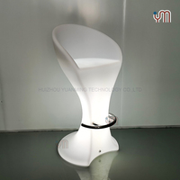 Location de tabouret pour garçon, 16 couleurs lumineuses, discothèque, bar lumineux avec éclairage LED