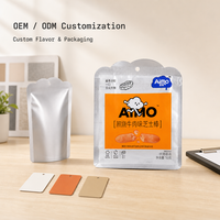 Bâtonnets de fromage 50g croustillants, faible teneur en sel, saveur œuf, collation savoureuse, sachet OEM ODM