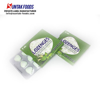 Marque privée Personnalisable Bonbons au Xylitol Menthe Confiserie Halal Vente en gros directe du fournisseur de bonbons chinois