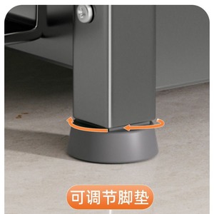 Étagère à épices de cuisine multi-niveaux avec support pour couteaux et baguettes, organisateur de condiments pour comptoir - Product Image 4