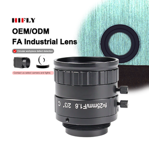 Hiffly 5MP <span class=keywords><strong>2</strong></span>/3 "multifocale lunghezza 8 12 16 25 35 50mm C attacco lente per macchina visione lenti industriali - Product Image 4