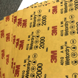 Giấy nhám 3M Wetordry Abrasive Sheet 401Q, 02045, 5.5x9 inch, 50 tờ, cắt nhanh, dùng cho đánh bóng thân xe, hoàn thiện sơn, giấy nhám - Product Image 4