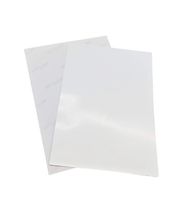 Haute Blanc Brillant Enduit 100um Papier Auto-adhésif A4 Jet D'encre PP 50pcs Matériel Adhésif Imprimable Étiquette Taille pour Imprimante