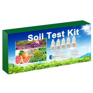 Tragbares Bodenfruchtbarkeits-Testkit aus Kunststoff - <span class=keywords><strong>pH</strong></span>-Wert/Phosphor/Kalium/Ammoniak/Stickstoff Testreagenzien enthalten - Product Image 1