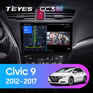 TEYES CC3L CC3 2K para Honda Civic 9 FK <span class=keywords><strong>FB</strong></span> 2012 - 2017 Radio <span class=keywords><strong>de</strong></span> Coche Reproductor Multimedia <span class=keywords><strong>de</strong></span> Video Navegación Estéreo GPS Android 10 No 2din - Product Image 2