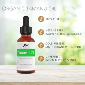Organic <strong>Tamanu</strong> <strong>Oil</strong> - 100% Cold Pressed Natural <strong>Tamanu</strong> Seed <strong>Oil</strong> for Hair, Face, Body, Lips, Nails - Product Image 5