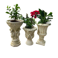 Moule en silicone de haute qualité pour pot de fleurs en béton, moule en caoutchouc pour pot de fleurs, moule en plastique pour pot de fleurs en ciment