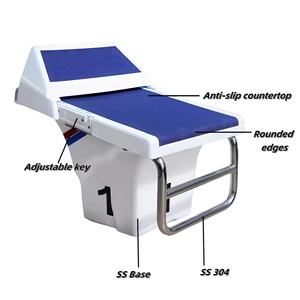 Blocchi di Partenza per Piscina in PVC Approvati FINA, Attrezzatura Professionale per Competizioni, Piattaforma Resistente alla Corrosione per <span class=keywords><strong>Piscine</strong></span> ad Acqua Salata - Product Image 3