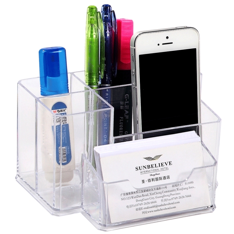 Kejea Wholesale Pencil Holder Plastic Desk