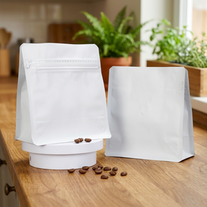 Bolsas de Café de Alta Calidad con Fondo Plano, Bolsas Negras para Alimentos con Válvula y Cierre, en Stock, 50 Unidades, 125g, 250g, 500g, 1000g - Product Image 2