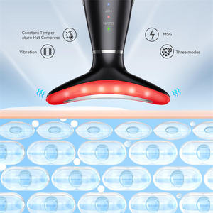 Dropshipping Facial Massager Neck Face Massager Tool 3 Mode Massage with Heat Portable <strong>Beauty</strong> <strong>Instrument</strong> for Skin Care - Product Image 6