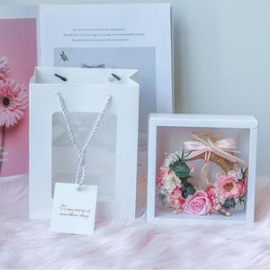 Decoración para el Hogar Lovebay, Coronas de Rosas Inmortales, Flores Eternas de Larga Duración, Coronas de Rosas Preservadas con Caja de Regalo - Product Image 1