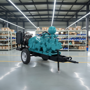 Bomba de Pistón Triplex Horizontal BW850/20, 850L/min, 20MPa, Accionada por Motor, para Perforación de Pozos Profundos, Minería y Perforación Petrolera - Product Image 4