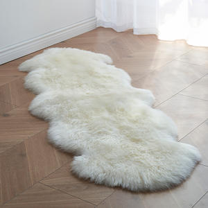 Vente chaude en peau <span class=keywords><strong>de</strong></span> mouton Super doux Long Pile coeur forme moelleux <span class=keywords><strong>fausse</strong></span> <span class=keywords><strong>fourrure</strong></span> tapis tapis pour canapé <span class=keywords><strong>chaise</strong></span> - Product Image 3