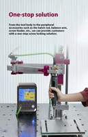 Destornillador Eléctrico Inteligente Industrial Aierte de 40W con Torque Ajustable, Sistema Robótico de Atornillado con Servomotor Automático
