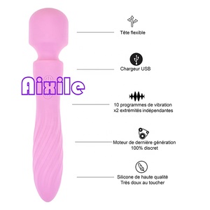 Vibrateur clitoridien G-Spot pour femmes, jouets sexuels pour adultes, stimulateur clitoridien, vibrateurs avec 10 modes de vibration, masseur féminin - Product Image 4