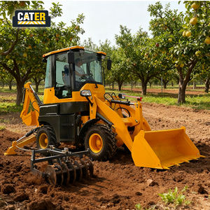 מחפרון זחלי הידראולי רב מכר 1.0 טון קיבולת העמסה מינימלית עם כף בנפח 0.5 מטר מעוקב - Product Image 4