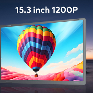 เทรนด์ใหม่ อุปกรณ์อิเล็กทรอนิกส์สำหรับผู้บริโภค จอภาพตั้งโต๊ะ 1200P IPS ขนาด 15.3 นิ้ว แล็ปท็อปพกพา จอแสดงผลสี่จอ ซีรีส์ธุรกิจ อินเทอร์เฟซ Type-C 60Hz - Product Image 4