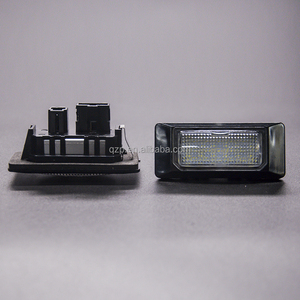 Accesorios de coche, gran oferta, lámpara LED para matrícula para Audi A1/A6/A7/TT <span class=keywords><strong>VW</strong></span> Golf6/Jetta MK6 Passat Polo <span class=keywords><strong>Sharan</strong></span> Touran/Touareg - Product Image 1