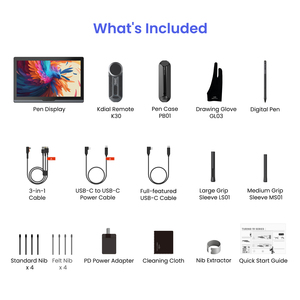 Tavoletta Grafica DigiDraw Pronta <span class=keywords><strong>per</strong></span> la Spedizione <span class=keywords><strong>con</strong></span> 16384 Livelli di Pressione, Schermo 4K <span class=keywords><strong>per</strong></span> Artisti e Designer Professionisti - Product Image 2