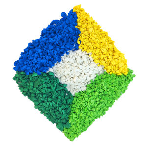 Buiten 1000X1000X20Mm Gerecycled Epdm Fitness <span class=keywords><strong>Rubber</strong></span> Mat Milieuvriendelijk Ce Gecertificeerd Waterdicht Anti-Slip Veiligheidsvloer - Product Image 2