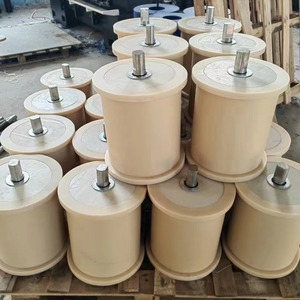 Roues de convoyeur à rouleaux en polyuréthane pour l'industrie minière et de l'énergie, conception durable - Product Image 3