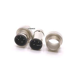 توريد المصنع ترميز ذكر درع العفن البلاستيك حقن صب كابل المكونات M12 موصل 4 دبوس للبيع - Product Image 4