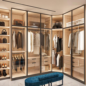SYBELL Joinery Design d'intérieur de luxe Systèmes de dressing sur mesure Dressing sur mesure de Californie avec portes en verre et aluminium - Product Image 4