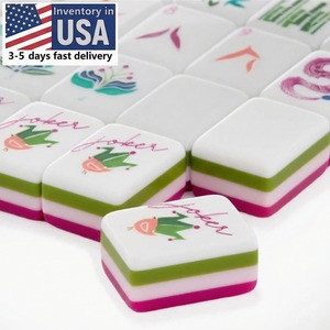 Livraison Gratuite <span class=keywords><strong>Mahjong</strong></span> Américain Magique – Stock Local US – Tuiles de <span class=keywords><strong>Mahjong</strong></span> en Acrylique Gravées 4 Couches – <span class=keywords><strong>Mahjong</strong></span> Américain Magique Mag RTS Wonder - Product Image 4