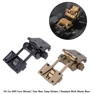 NVG Metal taktik kask eki DAMPERLİ KAMYON/dirsek gece görüş bağlantı çerçevesi için PVS 15 18 31 GPNVG sürme için - Product Image 4