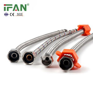 Tuyau de <span class=keywords><strong>plomberie</strong></span> intérieur IFAN pour salle de bain, tuyau <span class=keywords><strong>flexible</strong></span> en acier inoxydable tressé, tuyau <span class=keywords><strong>flexible</strong></span> ondulé pour lavabo - Product Image 3