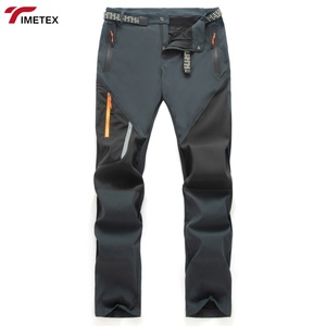 TIMETEX pantalon de plein air Softshell réfléchissant pour hommes pour le sport Trekking <span class=keywords><strong>randonnée</strong></span> coupe-vent pantalon de camping respirant à haute élasticité - Product Image 5