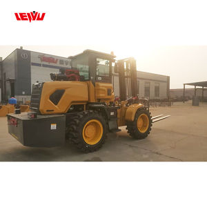 मुक्त परिवहन ऊबड़ इलाकों में 5 टन टिकाऊ पूरी तरह से हाइड्रोलिक इंजन 4wd ऑफरोड फार्म डीजल फोर्कलिफ्ट - Product Image 5