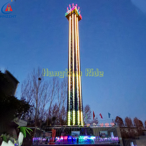 Ly Kỳ đi xe ngoài trời thiết bị giải trí xoay trò chơi tháp thả lên xuống để bán - Product Image 6