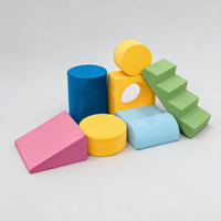 Ensemble de jeux doux et colorés en gros pour enfants, petit toboggan de jeux doux pour fête, jeux doux pour la chambre à coucher à la maison