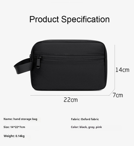 Custom bag <b>storage</b> bag hand-held large capacity business travel toiletries bag women's <b>makeup</b> bag men's multi-layer <b>storage</b> bag - Product Image 6