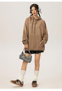 Sudadera con Capucha Personalizada, Estampado Degradado Lavado, Ecológica (Unisex), 370G, <span class=keywords><strong>Moda</strong></span> Casual de Invierno con Bolsillos - Product Image 4