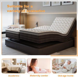 <span class=keywords><strong>ที่นอน</strong></span>อัจฉริยะพร้อมแอปมือถือและรีโมทคอนโทรลไร้สายผ้าไหมน้ำแข็งติดตั้งง่ายรับประกัน<span class=keywords><strong>5</strong></span>ปีมอเตอร์ okin - Product Image 2