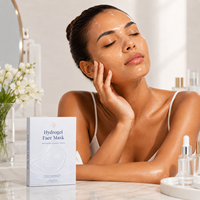 Masque facial en feuille hydratant en profondeur anti-âge pour femme, formule OEM, blanchissant et hydratant, masque facial jetable en hydrogel – Meilleure vente