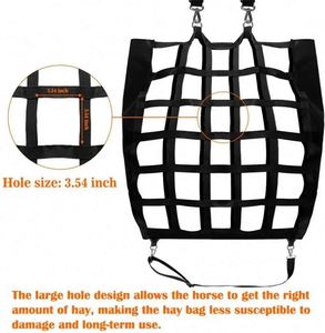 Free Sample Large Capacity Horse Slow Feeding <b>Bag</b> Hay <b>Bag</b> Tote <b>Storage</b> <b>Carrier</b> Net Horse Feeder <b>Bag</b> - Product Image 4