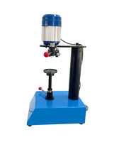 Machine de scellage manuelle électrique à commande directe d'usine 220V personnalisable pour couvercles métalliques, papier, boîtes, tasses, bocaux, aliments et boissons
