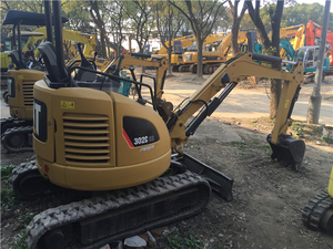 Chat mini pelle 302c, utilisé chat pelle 301 302 303 305 306 307, d'origine chat pelle avec disjoncteur ligne - Product Image 4