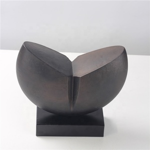 Accessori per la decorazione d'interni in metallo astratto <span class=keywords><strong>Vintage</strong></span> geometrico mostra pezzi decorazione per l'home Office in resina - Product Image 3