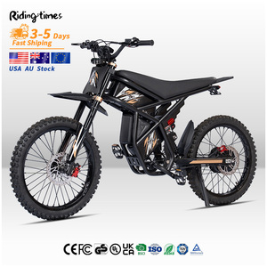 Ridingtimes GT73 PRO Electric Dirt Bike Off Road Motorcycle Adults Durable All Terrain Tires LED Lights Hydraulic Brakes - Product Image 1